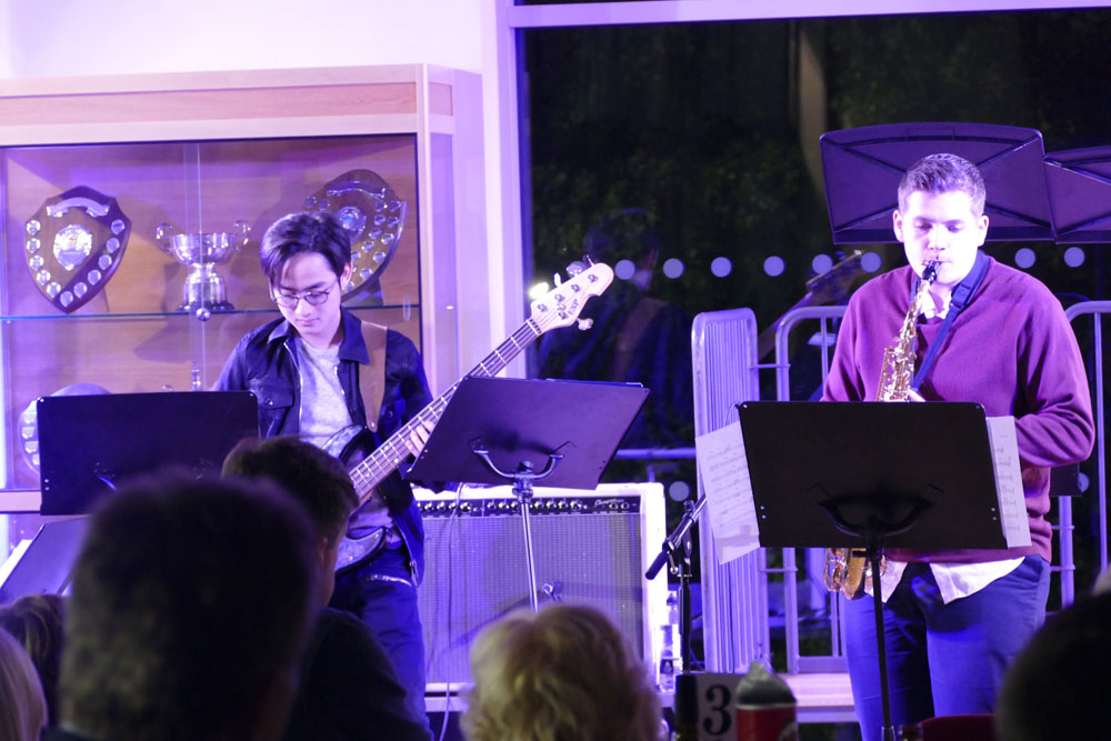 Jazz Gig in the Hospitality Suite, 14th October 2016